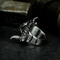 Rhino Head Ring ¨C 925 Silver Handmade