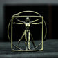 Vitruvian Man Pendant ¨C 925 Sterling Silver Handmade