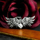 Horned Skull Warrior Ring ¨C 925 Silver Handmade