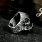 Fangs Skull Ring - 925 Silver Handmade