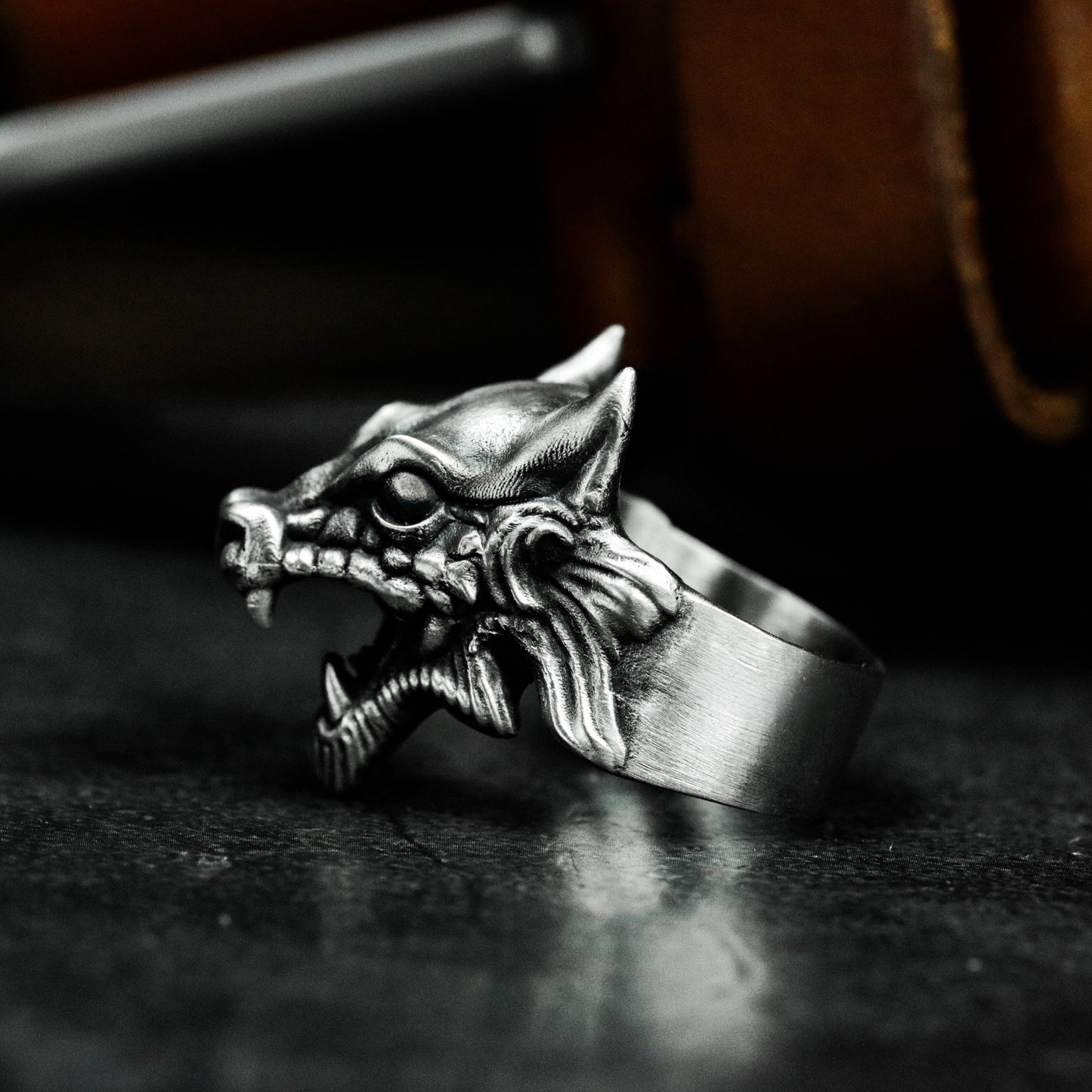 Dragon Son Monster Ring - 925 Silver Handmade