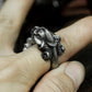 Eagle Claw Skull Ring ¨C 925 Sterling Silver Handmade