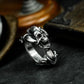 Eagle Claw Skull Ring ¨C 925 Sterling Silver Handmade