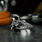 Eagle Skull Ring ¨C 925 Sterling Silver Handmade