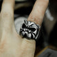 Shar Pei Dog Ring - 925 Silver Handmade