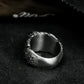 Lava Eruption Ring ¨C Handmade 925 Silver Magma Stone Claw Band