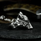 Wolf King Totem Ring - 925 Silver Handmade