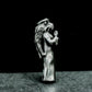 Blindfolded Angel Pendant with Standing Form - 925 Sterling Silver Handmade