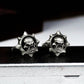 Orc Skull Emblem Cufflinks - 925 Silver Handmade