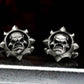 Orc Skull Emblem Cufflinks - 925 Silver Handmade