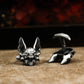 Bat Demon Cufflinks - 925 Silver Handmade