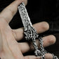 Runic Sword Pendant - 925 Silver Handmade Warrior Relic