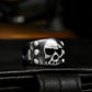 Pirate Skull Ring - 925 Silver Handmade