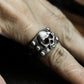 Pirate Skull Ring - 925 Silver Handmade