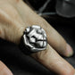 Cartoon Lion Ring ¨C Handmade 925 Silver Fun Jungle King Band