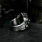 Joker Girl Ring ¨C Handmade 925 Silver Clown Band