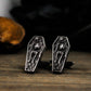 Skeleton in the Coffin Cufflinks - 925 Sterling Silver Handmade
