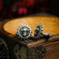 Gear Elf Cufflinks - 925 Sterling Silver Handmade