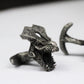 Angry Dragon Tyrannosaurus Cufflinks - 925 Silver Handmade