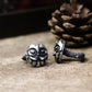 Viking Bearded Warrior Cufflinks - 925 Sterling Silver Handmade