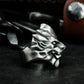 Lion Heart Ring ¨C Handmade 925 Silver Tribal King Band