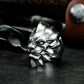 Lion Heart Ring ¨C Handmade 925 Silver Tribal King Band