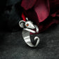Red-Eyed Rat Ring ¨C 925 Sterling Silver Handmade