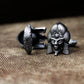Egyptian Pharaoh Cufflinks - 925 Silver Handmade