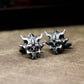 Bug Spirit Mask Cufflinks - 925 Silver Handmade
