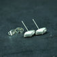 Cute Bunny Stud Earrings - 925 Sterling Silver Handmade