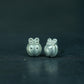 Little Hippo Earrings - 925 Sterling Silver Handmade