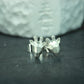 Deer Stud Earrings - 925 Sterling Silver Handmade
