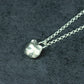 Bear Origami Pendant - 925 Sterling Silver Handmade
