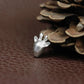 Cute Deer Pendant - 925 Sterling Silver Handmade