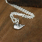 Dolphin Pendant - 925 Sterling Silver Handmade