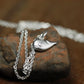 Dolphin Pendant - 925 Sterling Silver Handmade