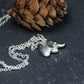 Tiny Elephant Pendant - 925 Sterling Silver Handmade