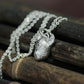Abstract Mouse Pendant - 925 Sterling Silver Handmade