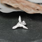 Deer Antler Pendant - 925 Sterling Silver Handmade