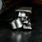 Red Skull Ring - 925 Silver Handmade