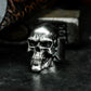 Red Skull Ring - 925 Silver Handmade