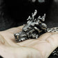 Chinese Dragon Pendant - 925 Silver Handmade Guardian Design