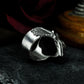 Dragon Lizard Wrap Ring ¨C 925 Sterling Silver Handmade