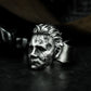 Human Face Ring ¨C 925 Silver Handmade