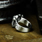 Orangutan Skull Ring - 925 Silver Handmade