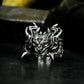 Rhino Head Ring ¨C 925 Silver Handmade