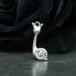 Snail Pendant - 925 Sterling Silver Handmade