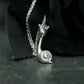 Snail Pendant - 925 Sterling Silver Handmade