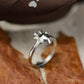 Giraffe Ring ââ‚?925 Sterling Silver Handmade Minimalist Animal Jewelry