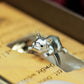 Playful French Bulldog Ring ââ‚?925 Sterling Silver Handmade Animal Jewelry